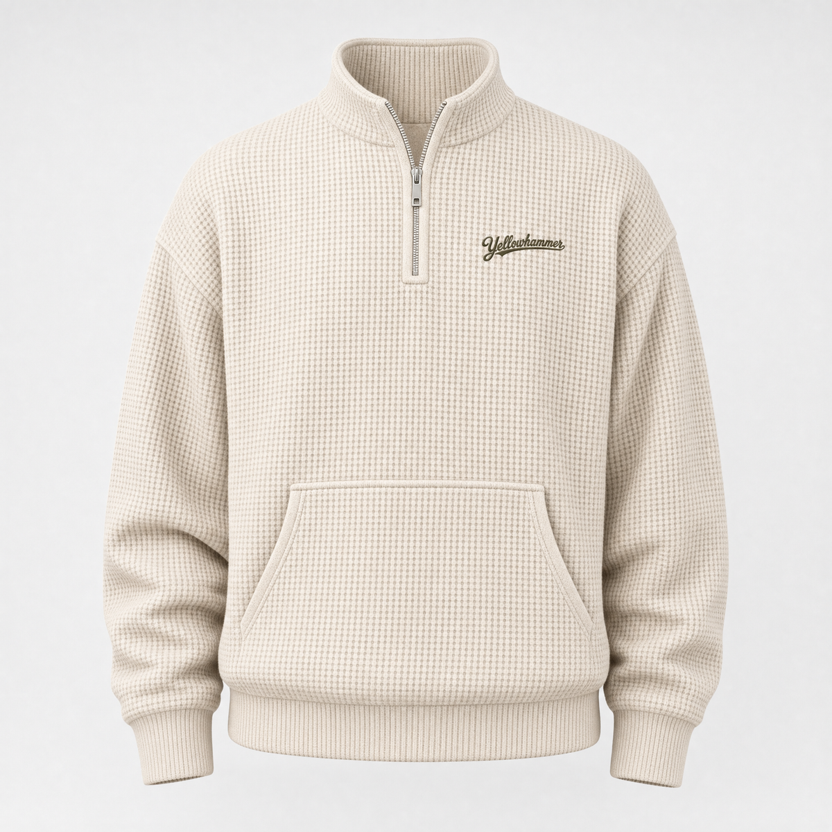 Champagne Waffle Q-Zip