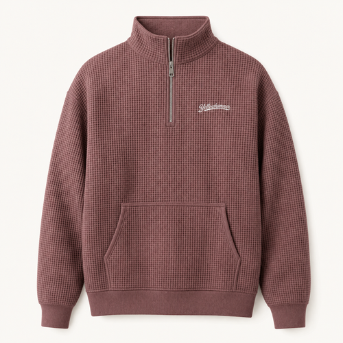 Rust Waffle Q-Zip