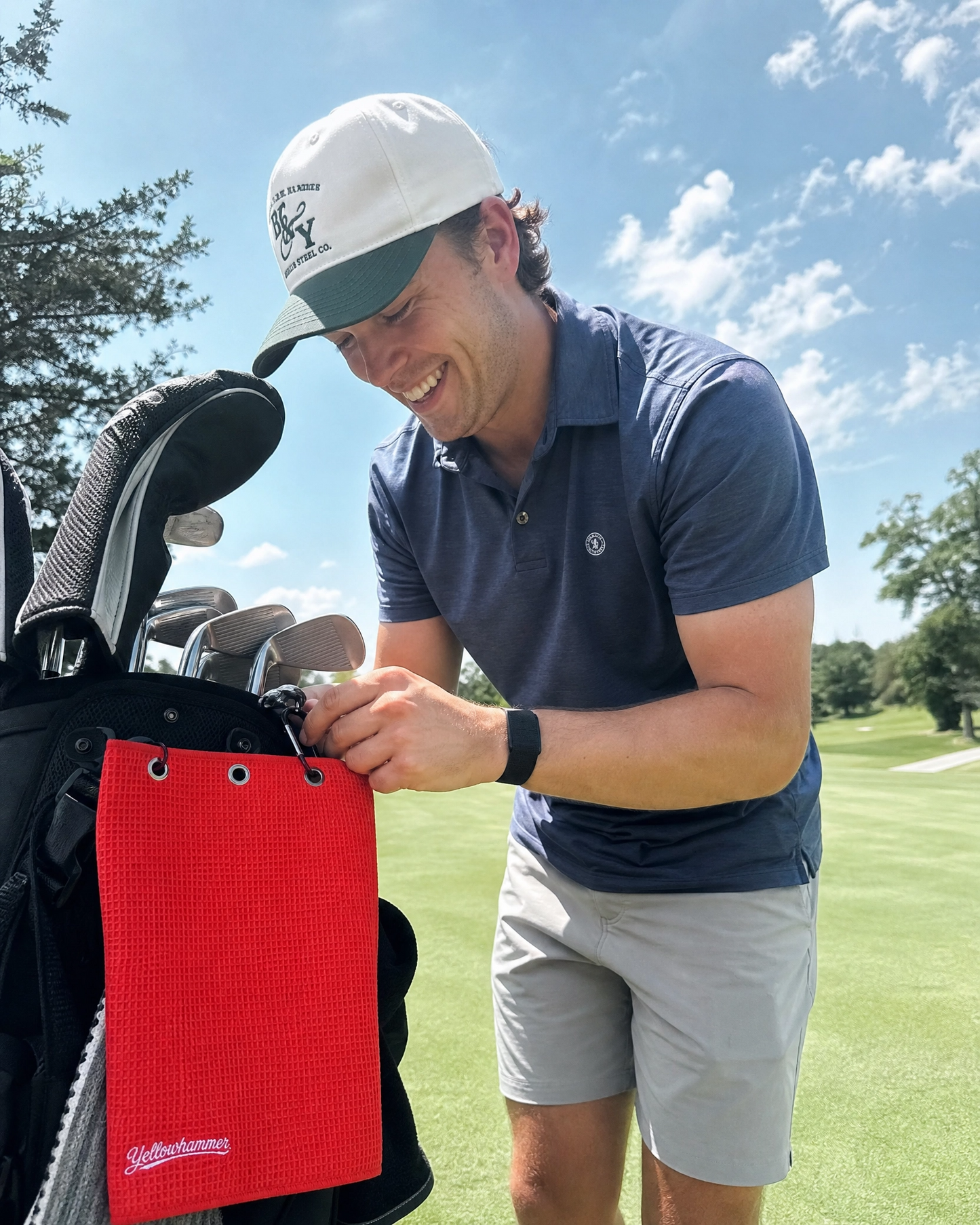 Yellowhammer Golf Towel