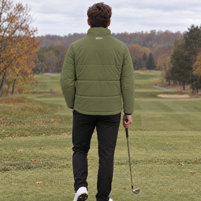 Olive SwingFlex Puffer