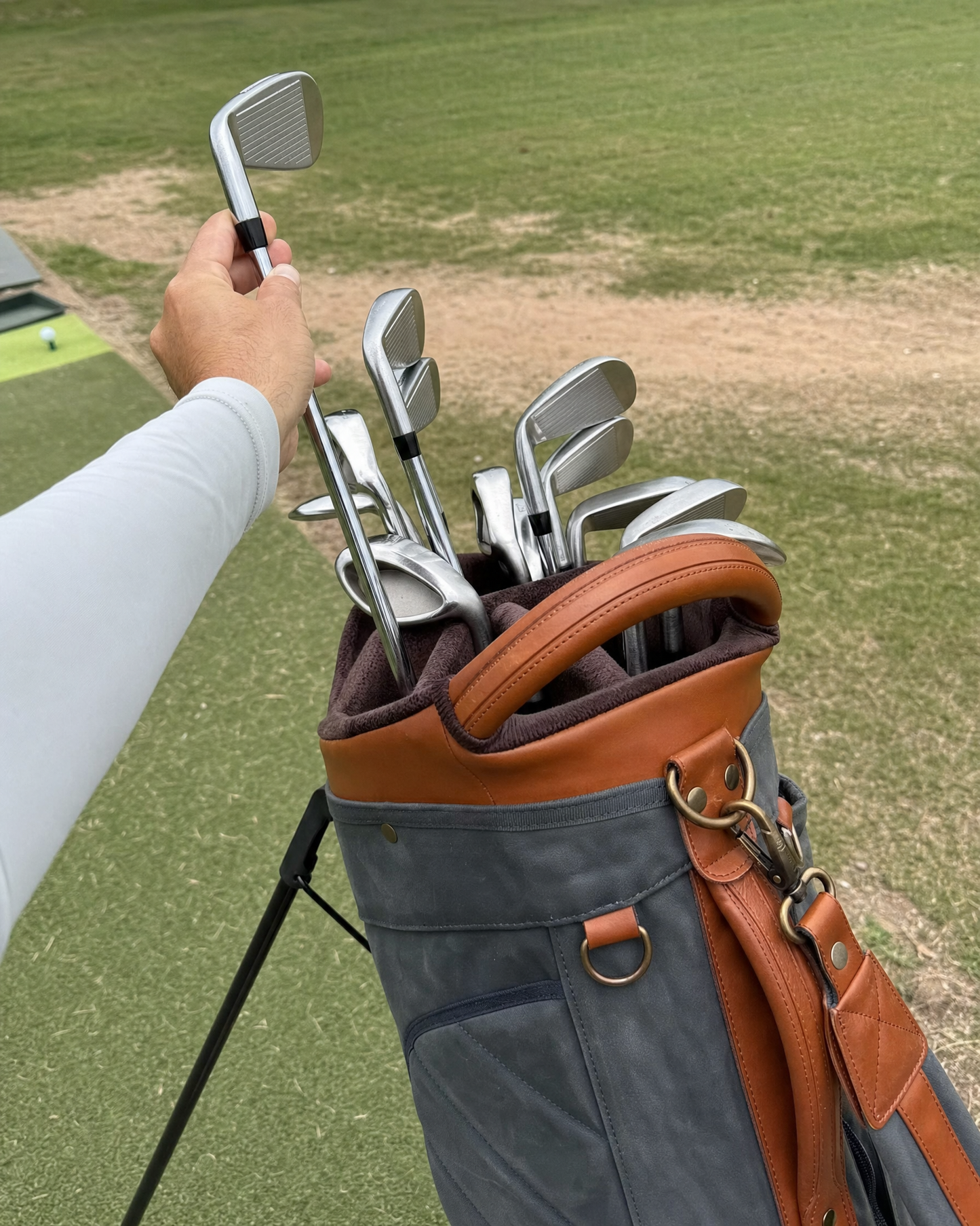 Yellowhammer Clubman Bag PREORDER - Slate Gray