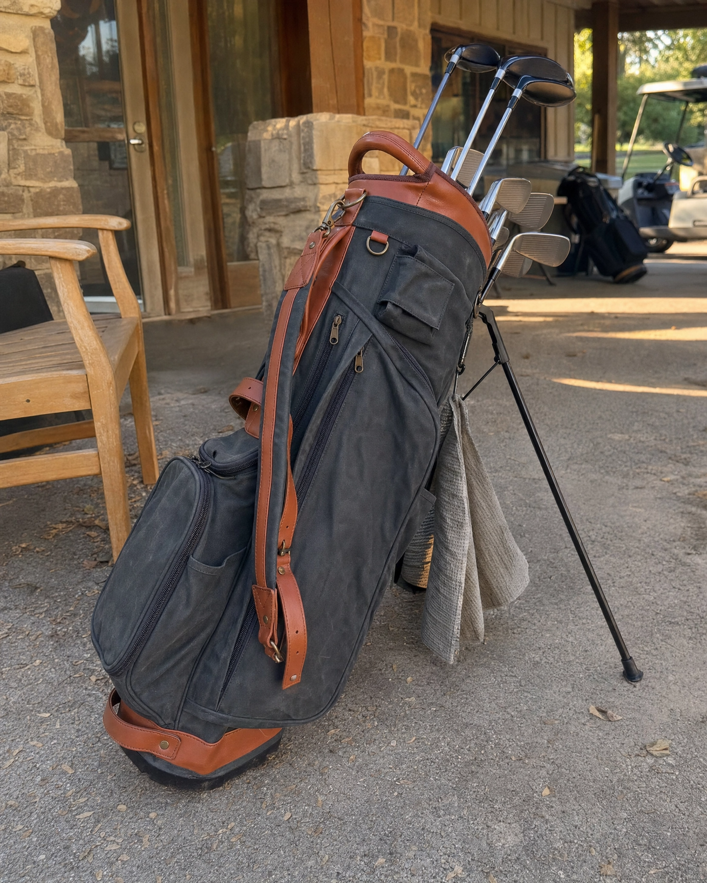 Yellowhammer Clubman Bag PREORDER - Charcoal