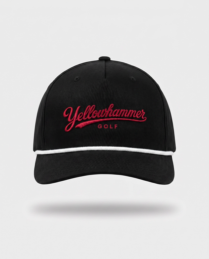 Black & Red Script