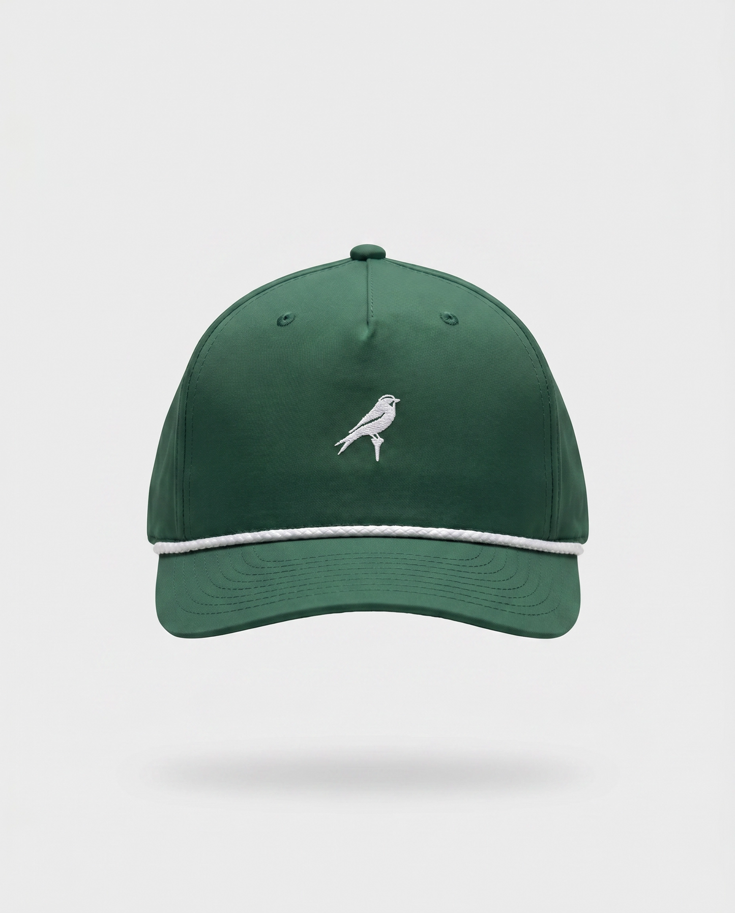 Green & White Bird