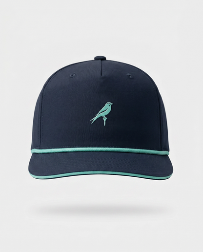 Navy & Mint Bird