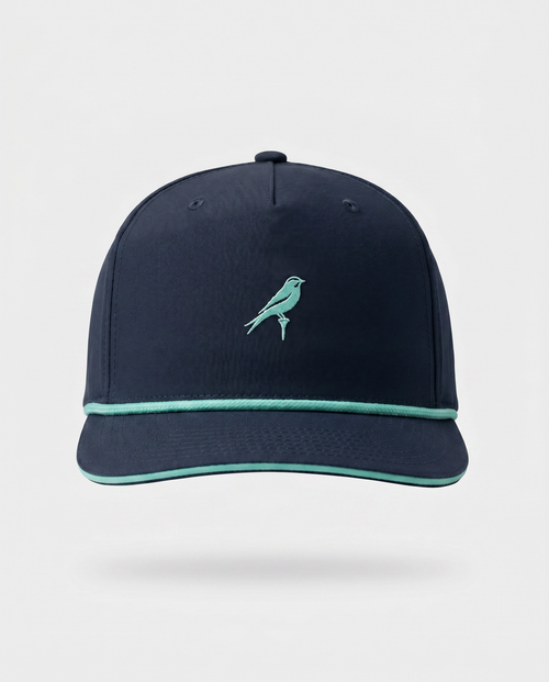Navy & Mint Bird